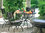 MBM Tisch Romeo 1m rund 65000118 Gartenmöbel Esstisch Eisen verzinkt