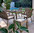 MBM Stapel Sessel Bellini Alu + Polyrattan Gartenmöbel koala 68.00.0500 Gartenstuhl stapelbar