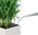 Lechuza Pflanzgefäß CUBICO 30 COLOR Komplettset 13130 weiß Design Blumentopf + Pflanzeinsatz