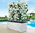 Lechuza Pflanztrog Trio Cottage 30 Komplettset 15003 granit Design Blumenkasten +Kunststoff-Einsätze