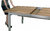 Zebra Ausziehtisch Esstisch 170-280x90cm Kubex 7515 Old Teak + Edelstahl Tisch Design Gartentisch