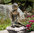 Rottenecker Bronze Gartenfigur MALIN 88070 Wasserspeier H=34cm