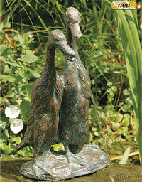 Rottenecker Bronze Garten Figur LAUFENTEN klein 88777 H=27cm