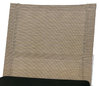 Zebra Rückenlehne für Bank Naxos Edelstahl + Batyline Textilene Zubehör