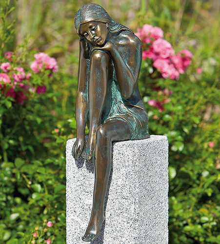 Rottenecker Bronze Skulptur EMANUELLE 88574 Dekofigur H=40cm