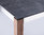 Zebra Kunststoff HPL Laminat Tischplatte 160x90cm Sela 6495 beton dunkel f. Tischgestell Opus + Alus