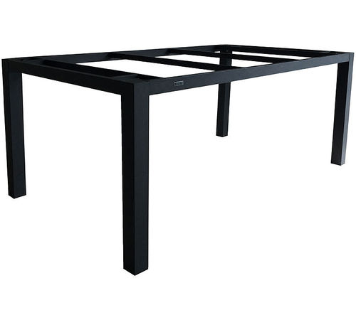 Zebra Tisch Gestell 160x90cm Alus 6224 Esstisch Aluminium graphit für HPL Laminat Tischplatten