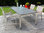 Zebra Tischgestell 160x90cm Alus 6225 Esstisch Design Aluminium palladium ohne HPLaminat Tischplatte