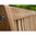 Zebra 4-Sitzer Teak Bank 190cm Lexington 2507 Teakholz Landhaus Gartenbank Teak Holz natur massiv
